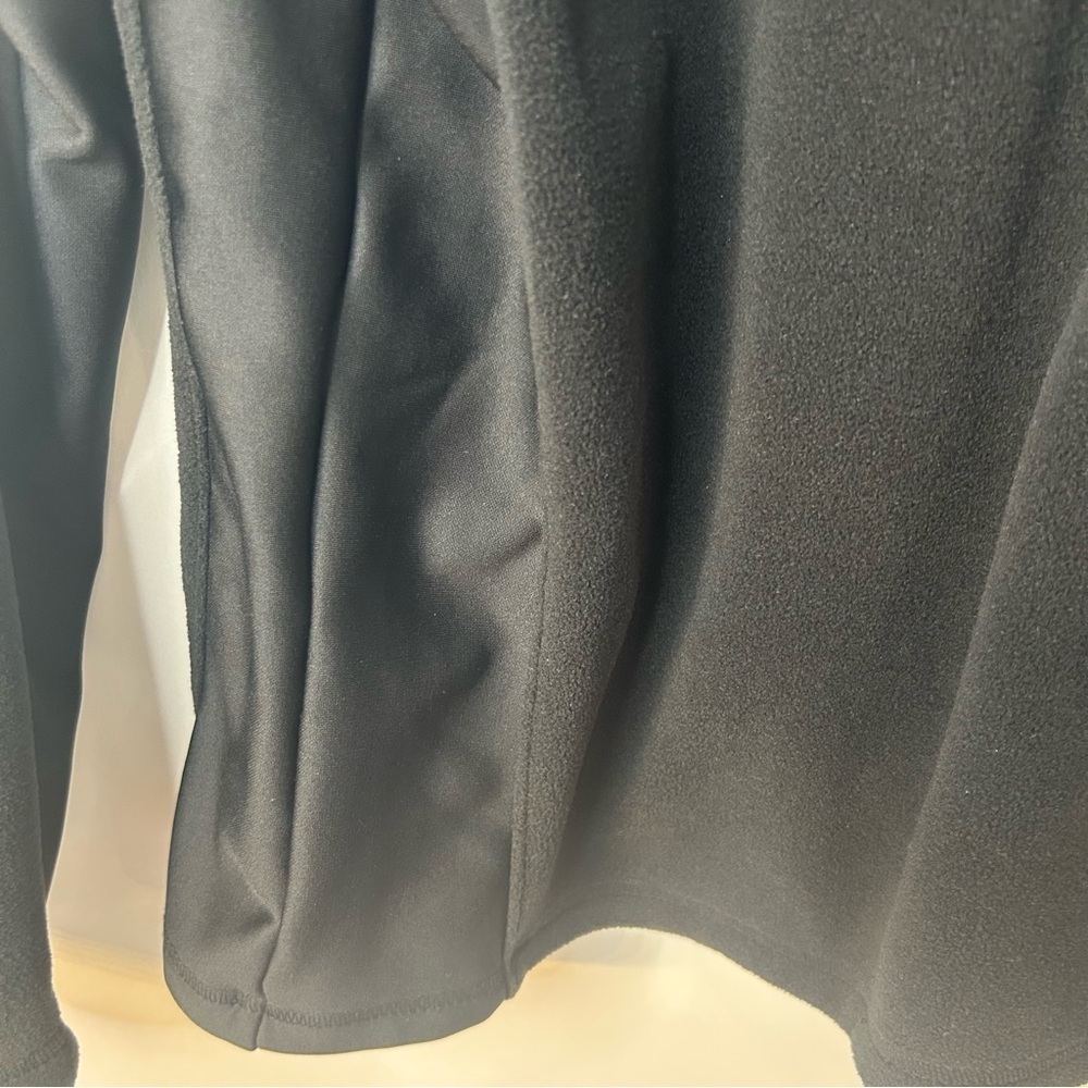 Columbia Men’s Black Half Zip Fleece Pullover, Size Medium - Picture 4 of 7